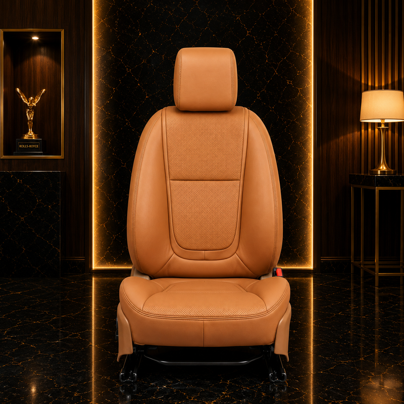 Active Orange-Tan perforated