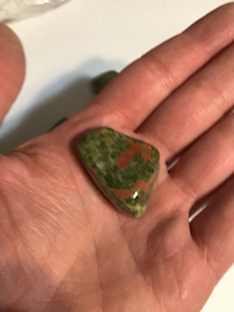 tumbled unakite