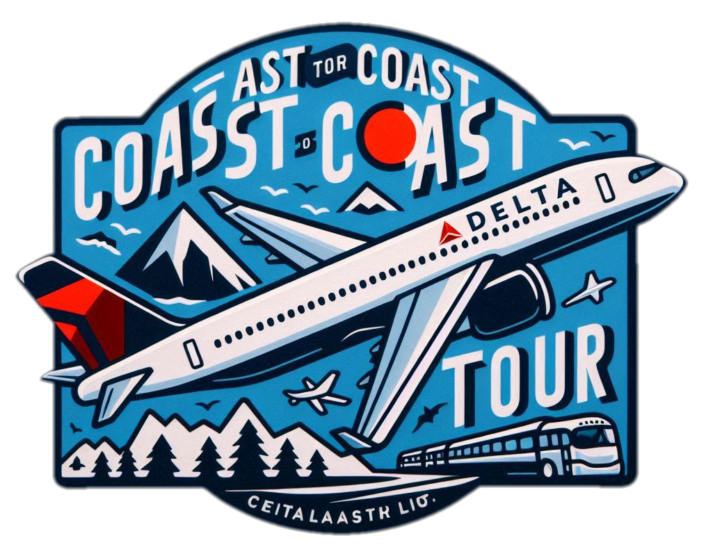 Award for completing the Delta Virtual Coast to Coast Tour tour.