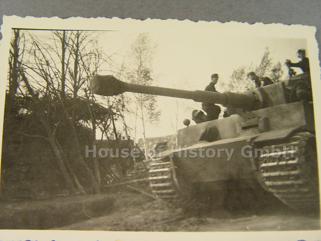 Fotos TIGER Panzer, Sd.Kfz. 181 frühe Ausführung