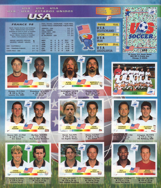FIFA World Cup 1998 France (Panini) 50