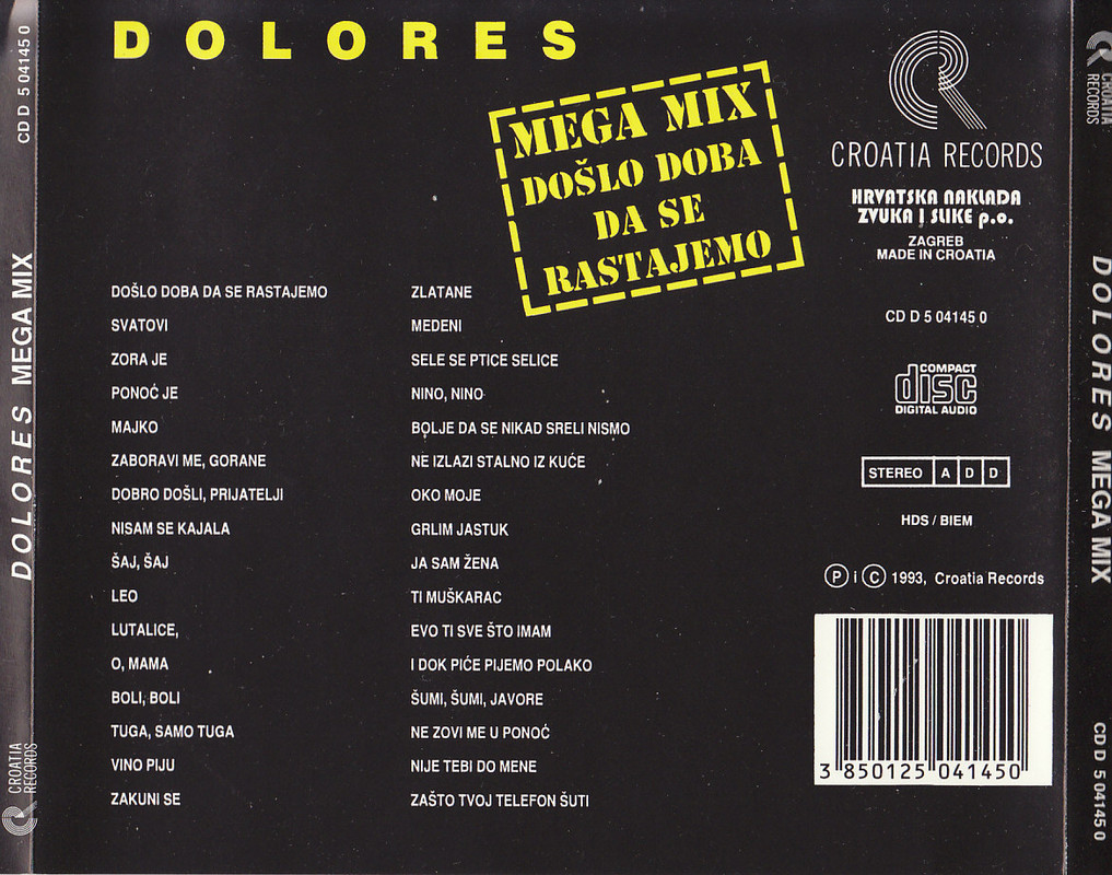 Dolores Mega Mix-back