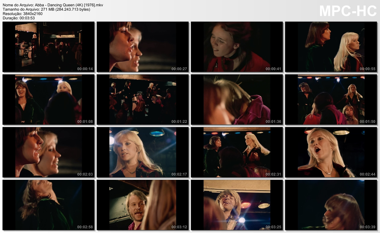 Abba - Dancing Queen (Official Music Video 4K 2160p) [1976]