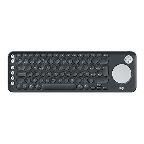 Amazon Logitech K600 Teclado Inalámbrico para navegar en tu Smart TV o PC conectada al televisor 