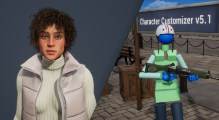 Unreal Engine Marketplace - Character Customizer (5.0 - 5.1)