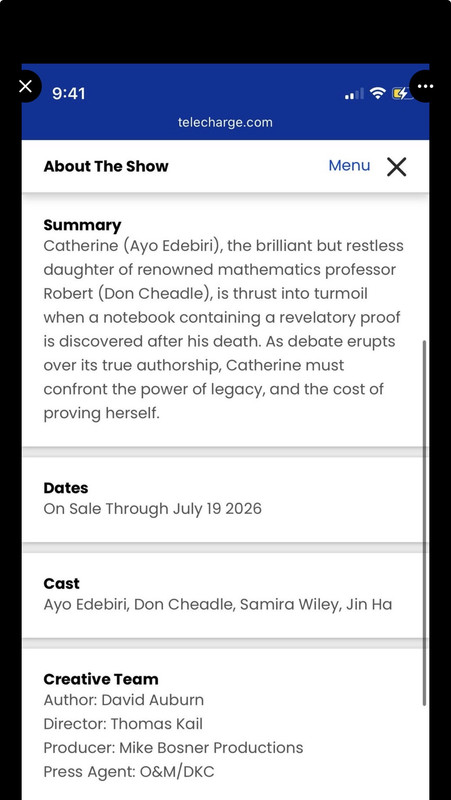 PROOF takes Booth Theatre; Samira Wiley and Jin Ha Join Cast