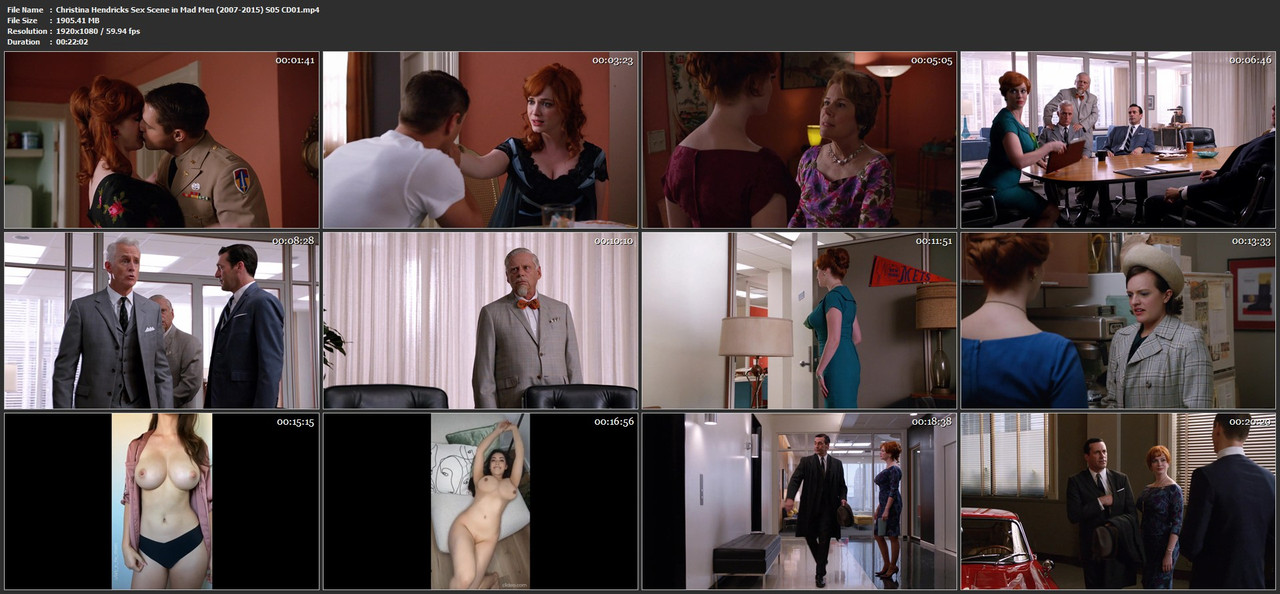 Christina Hendricks Sex Scene in Mad Men (2007-2015) S05 CD01.mp4