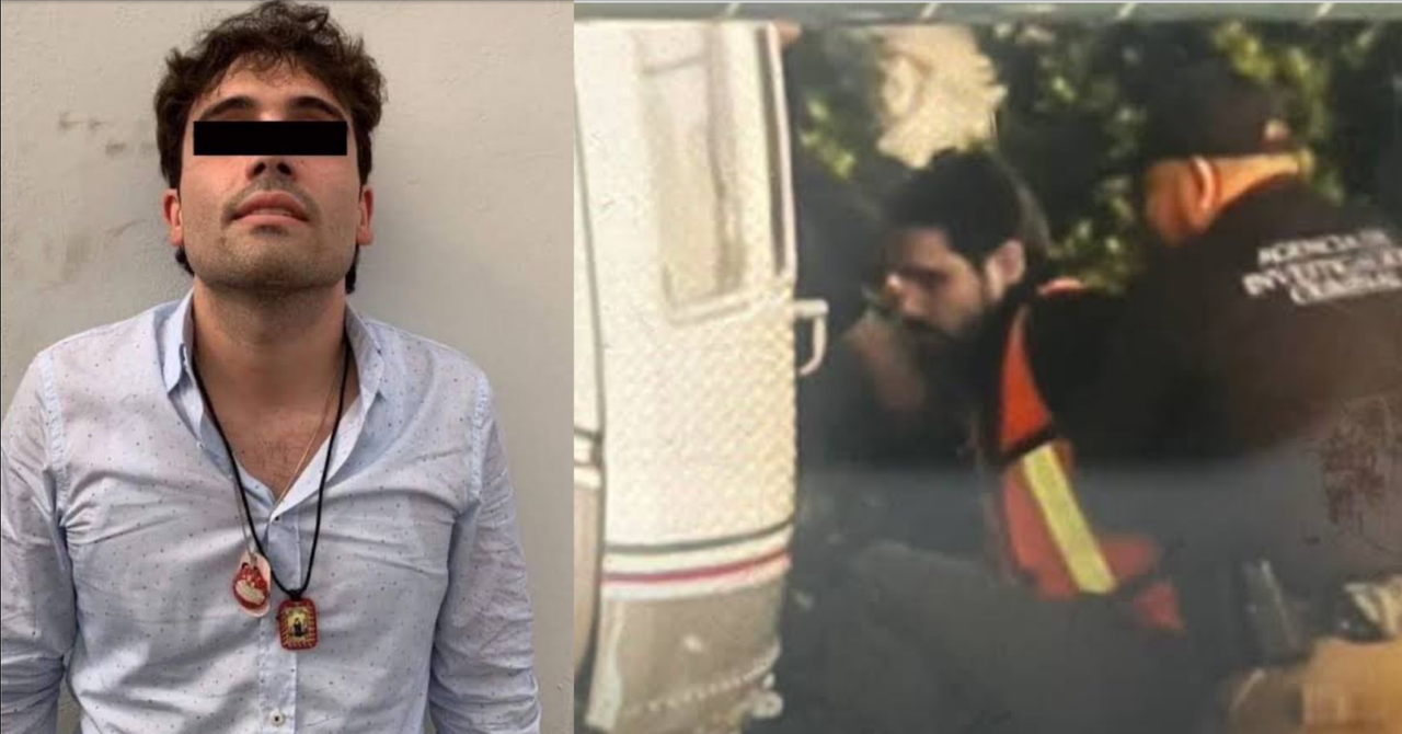 Filtran las primeras fotos de Ovidio Guzmán detenido, tras Segundo Culiacanazo