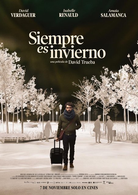 PÓSTER DE “SIEMPRE ES INVIERNO”, UNA PRODUCCIÓN DE IKIRU FILMS Y ATRESMEDIA