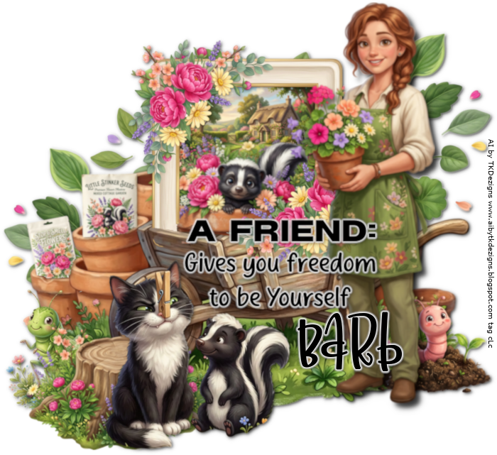 Ai TKDezigns Barb AFriend