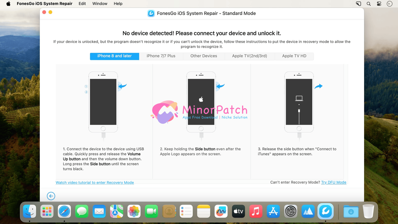 FonesGo iOS System Repair 3.3.0 Crack