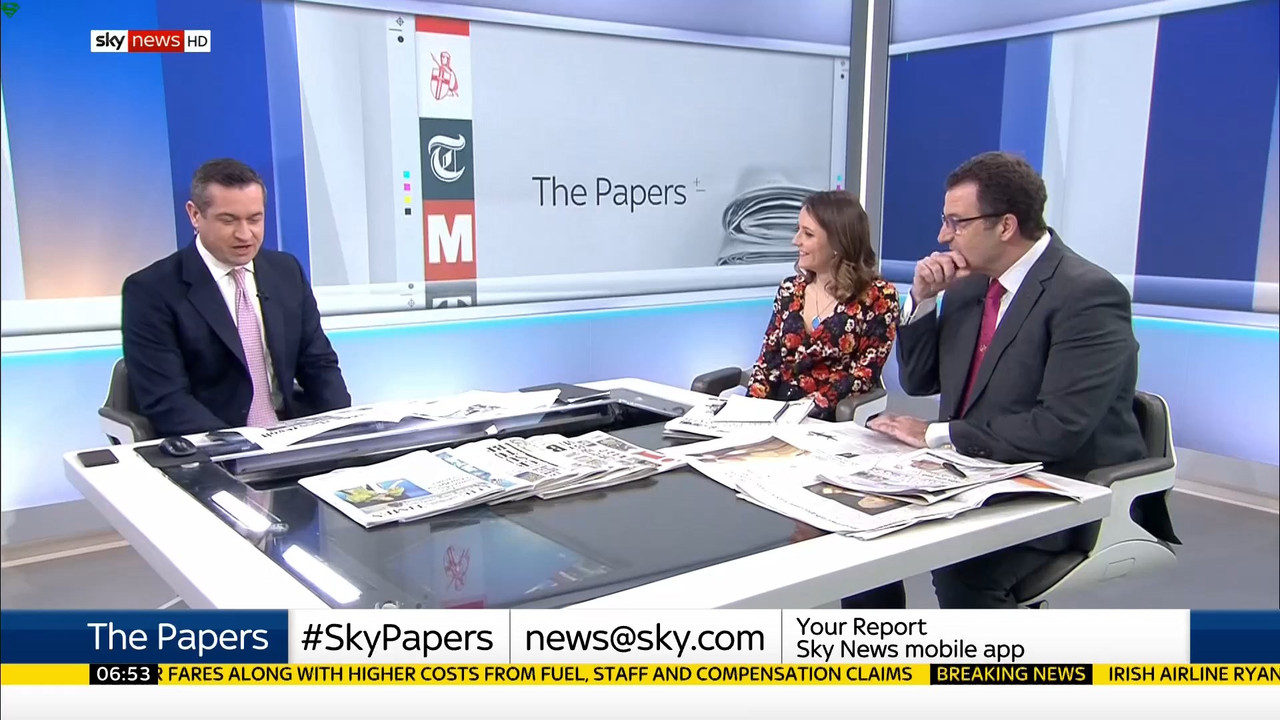 04 February - 06.00.00 - Sunrise. Sarah-Jane Mee with an engagin
