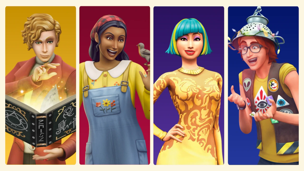 The Sims 4 Holiday Guide Key Art