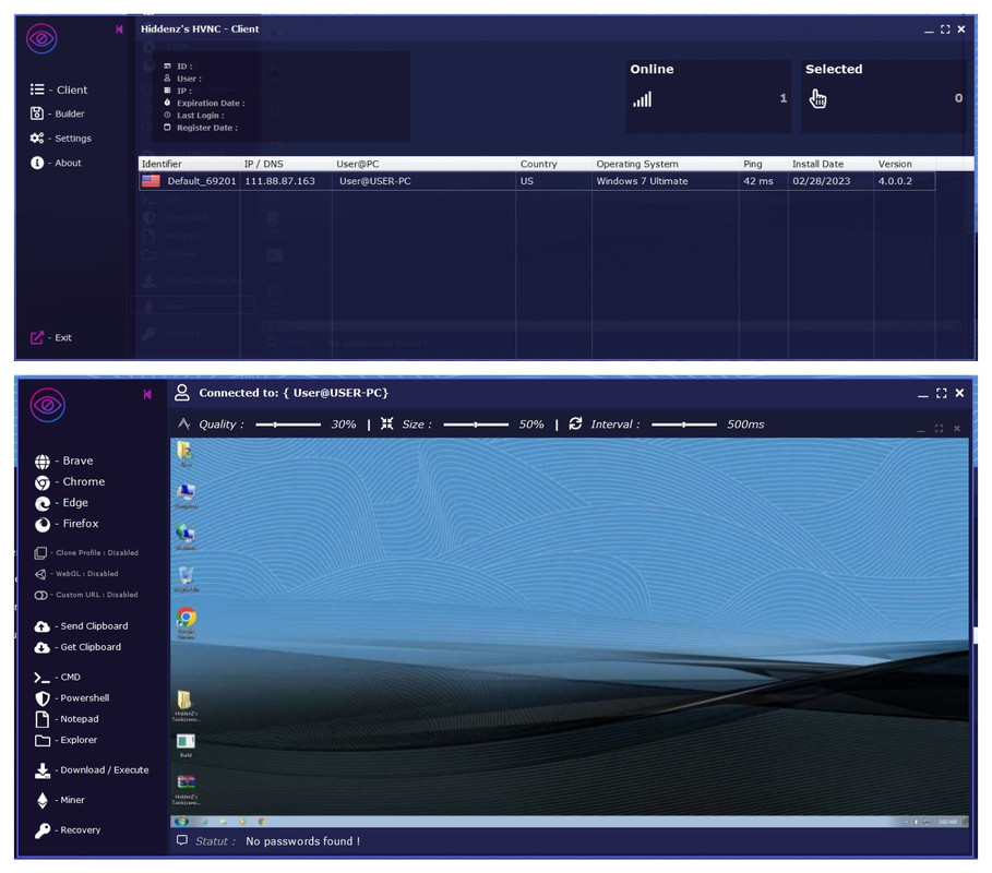 HIDDENZ’S HVNC TOOLS CRACKED
