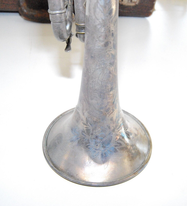 YORK & SONS 1922 Model 95 PERFECTONE CORNET sn 66188 (6)