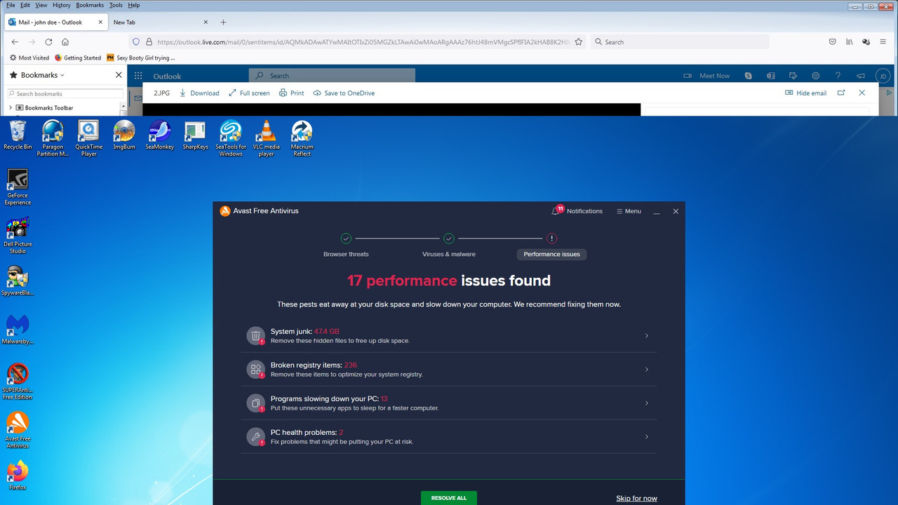 10(Avast smart scan)