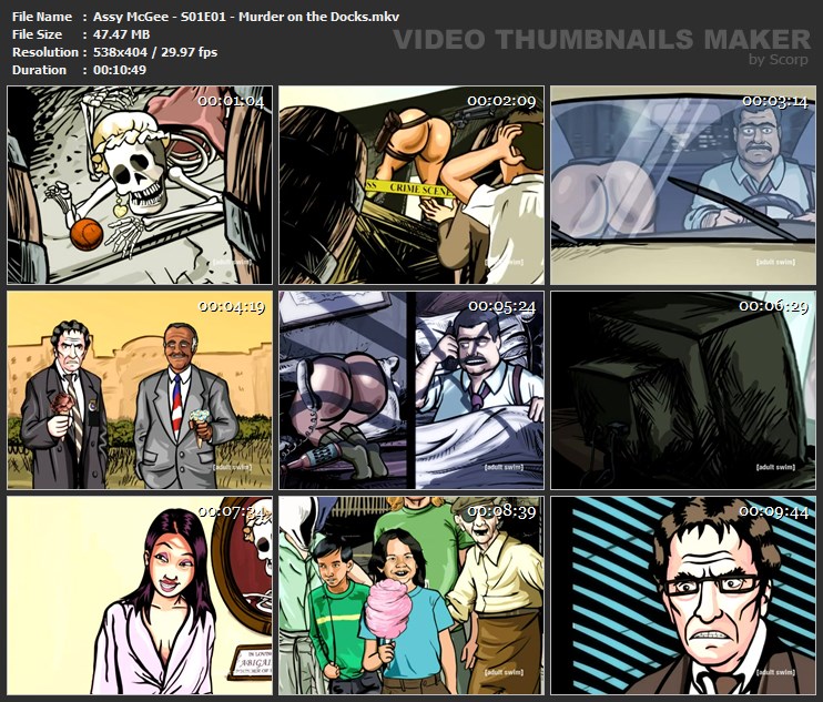 Assy McGee - S01E01 - Murder on the Docks.mkv