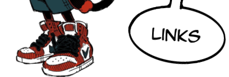 "links" is written in the last connected speech bubble