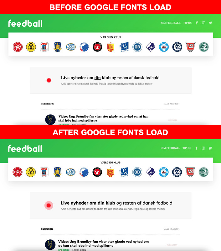 fonts