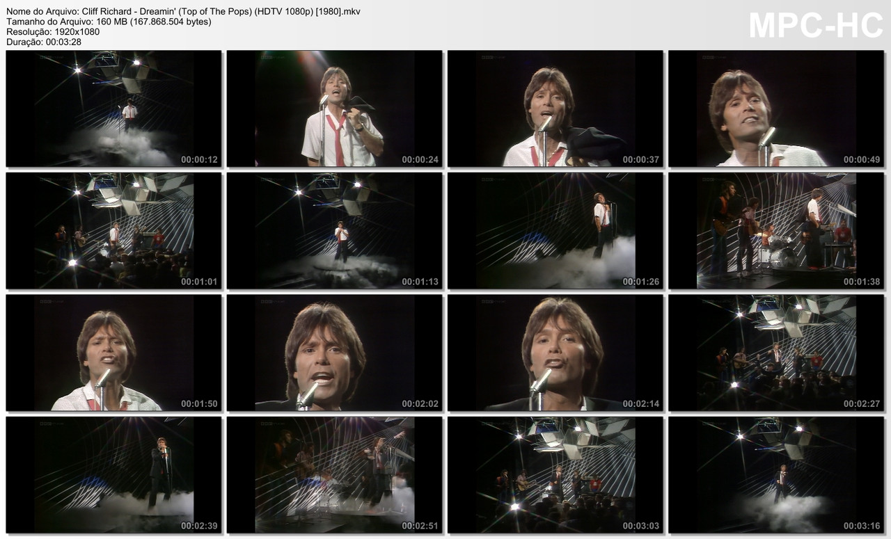 Cliff Richard - Dreamin' (Top of The Pops) (HDTV 1080p) [21.08.1980]