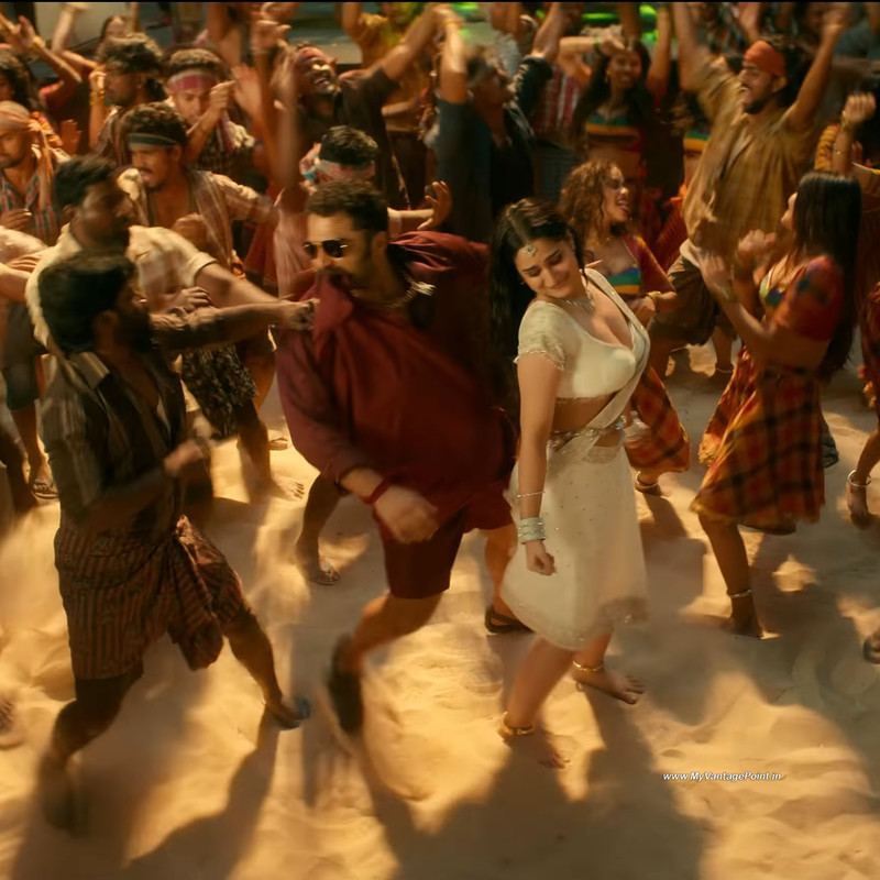 73 Ayesha Khan Hot Item Song MOTHA in Gangs of Godavari (2024)