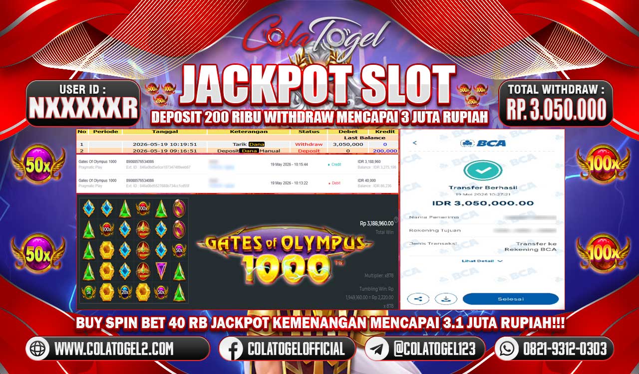 JACKPOT SLOT GACOR!!