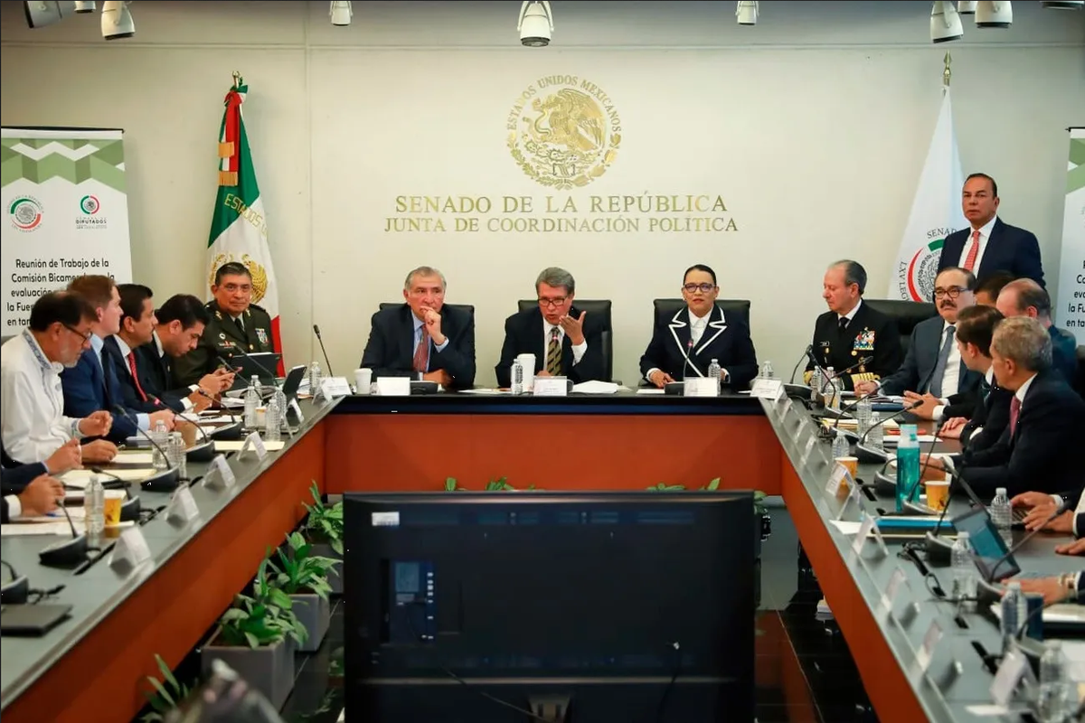 Colaboración del Gabinete de Seguridad y Congreso trazará una ruta hacia la paz: Monreal