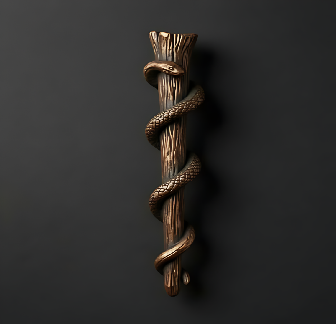 The Bronze Serpent on the Pole