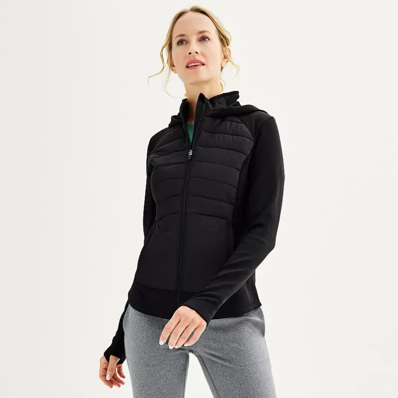 Chic Comfort: Grab the Women’s Mixed-Media Jacket at Just .96 (Reg. ) – Exclusive at Kohl’s! Chic Comfort: Grab the Women’s Mixed-Media Jacket at Just .96 (Reg. ) – Exclusive at Kohl’s!