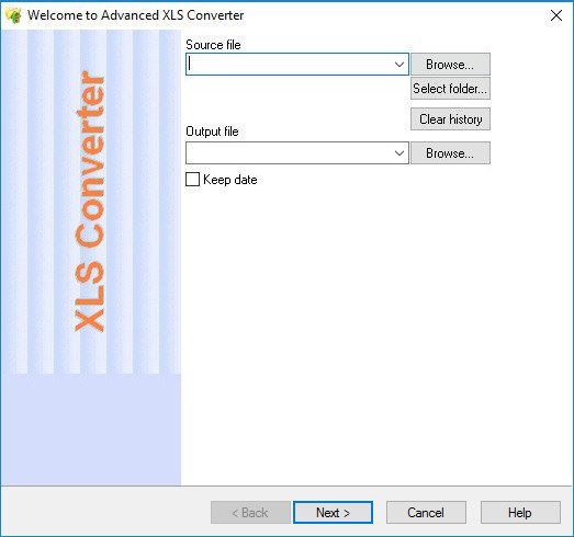 Advanced XLS Converter v7.20 Advanced XLS Converter v7.20