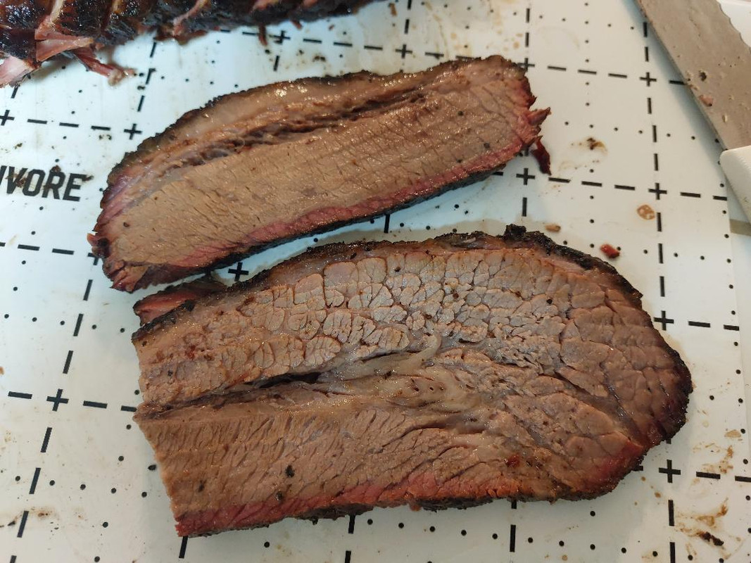 Brisket Point & Flat Slices