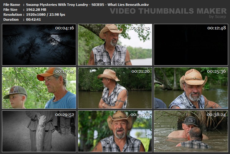 Swamp Mysteries With Troy Landry - S03E05 - What Lies Beneath.mkv