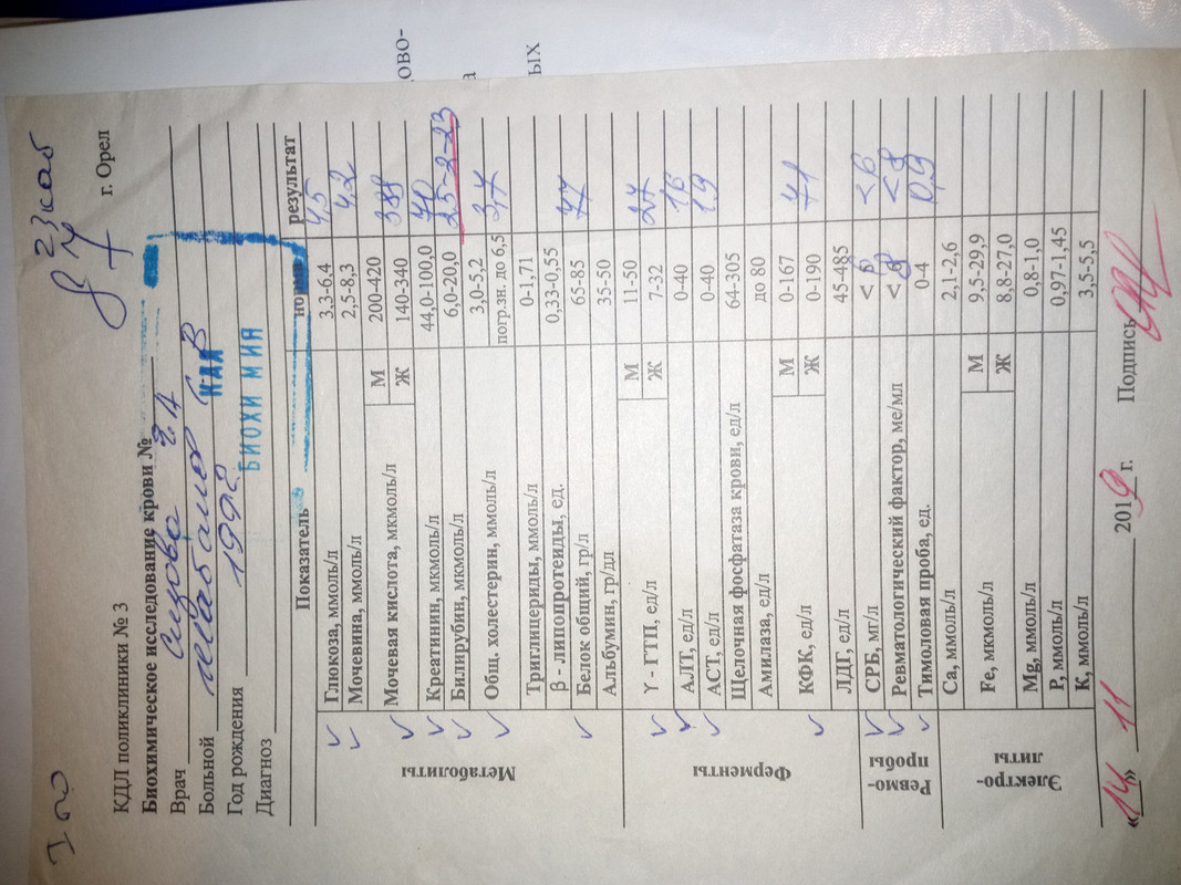 Биохимия 19.11.19