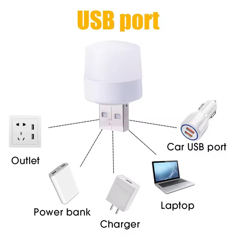 Mini USB LED Light Portable for Laptop