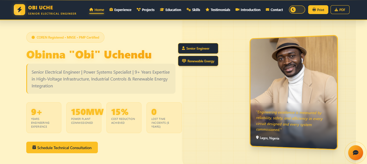 Executive Resume Sample 2