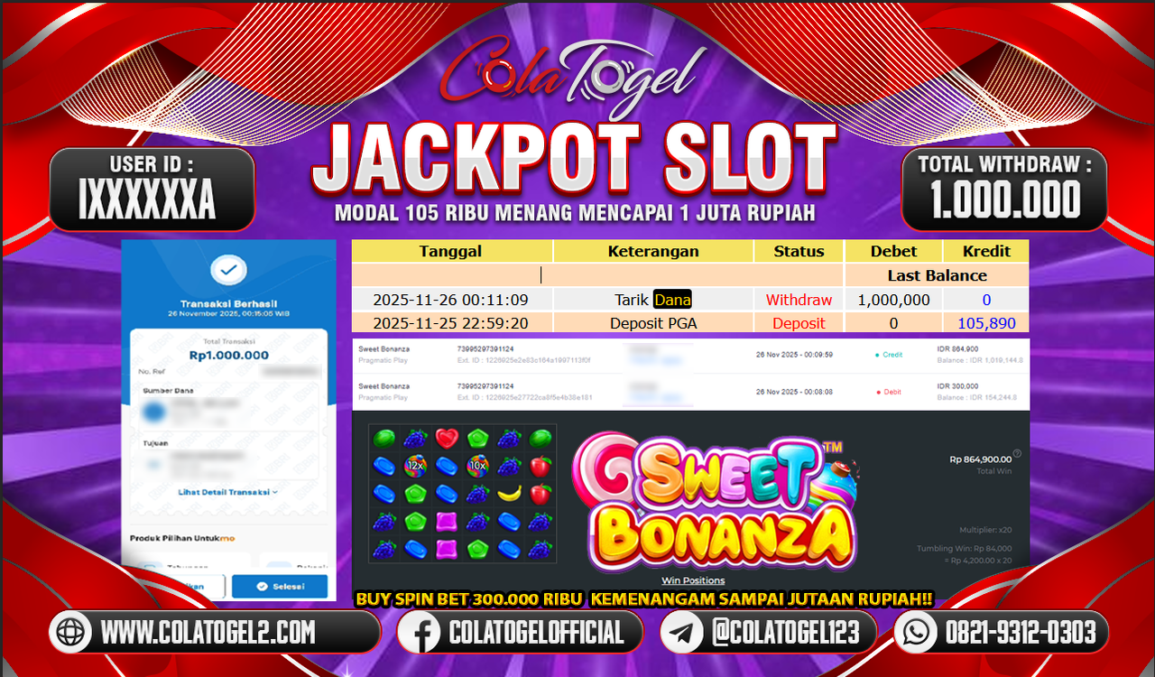 JACKPOT SLOT GACOR!!