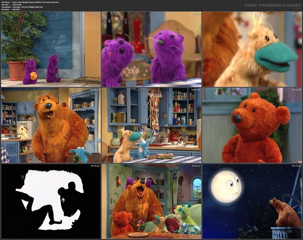 Bear in the Big Blue House S03E03 Lost And Found.mkv