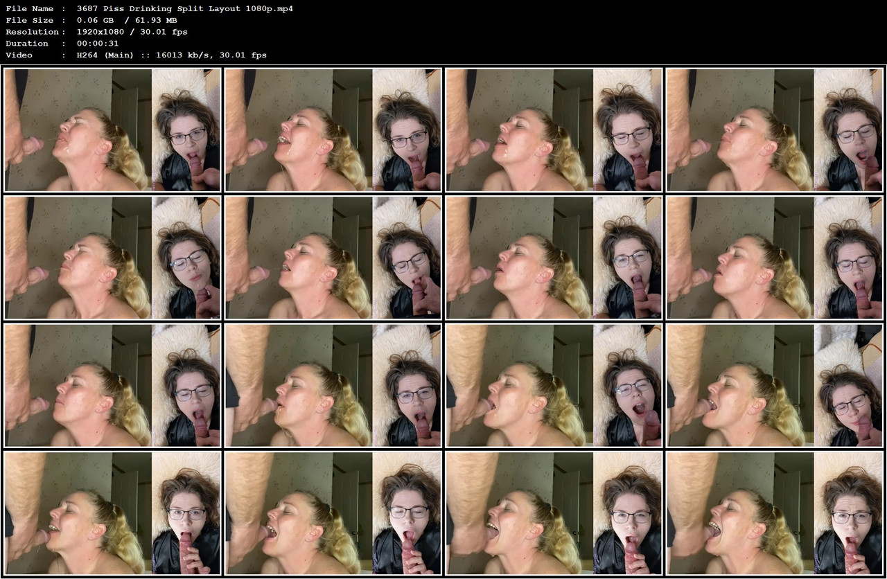 3687 Piss Drinking Split Layout 1080p mp4