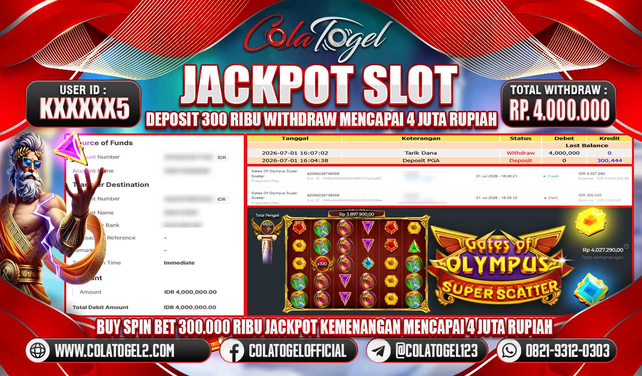 JACKPOT SLOT GACORR!!