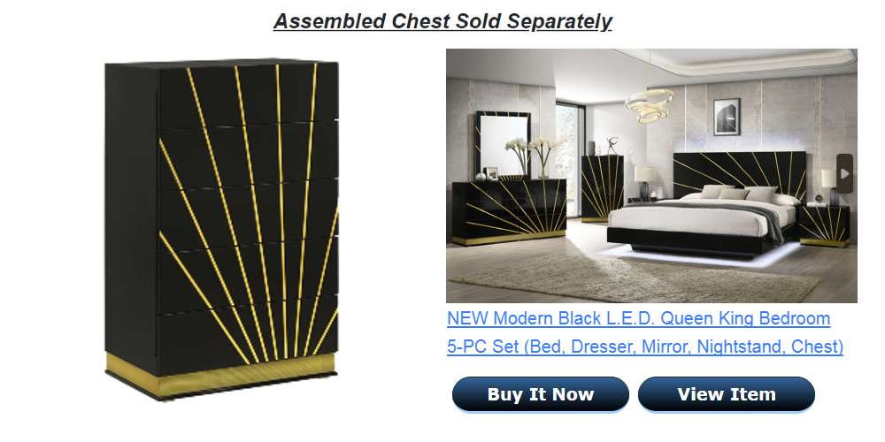 strawberry glitter mesh dress Furniture of America Kenyada Espresso Queen 4 Piece Bedroom Set main image 0
