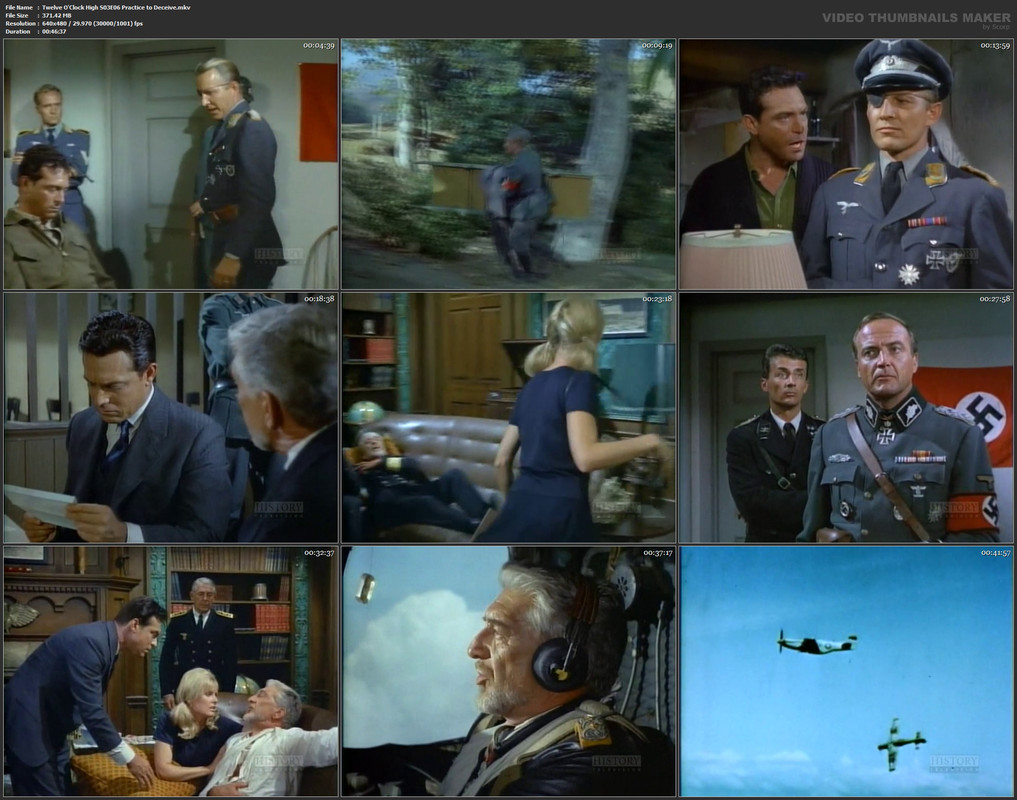 Twelve O'Clock High S03E06 Practice to Deceive.mkv
