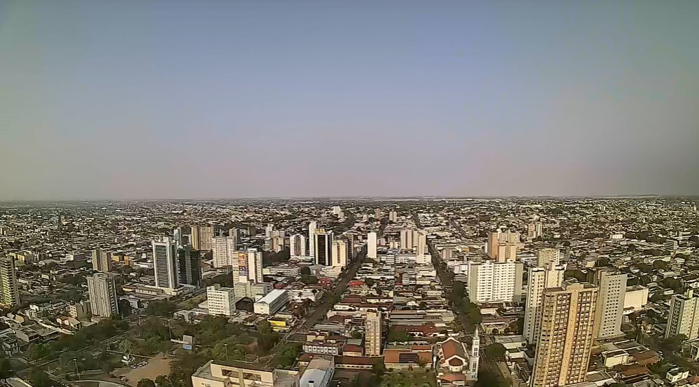 Campo Grande nesta manhã de sábado