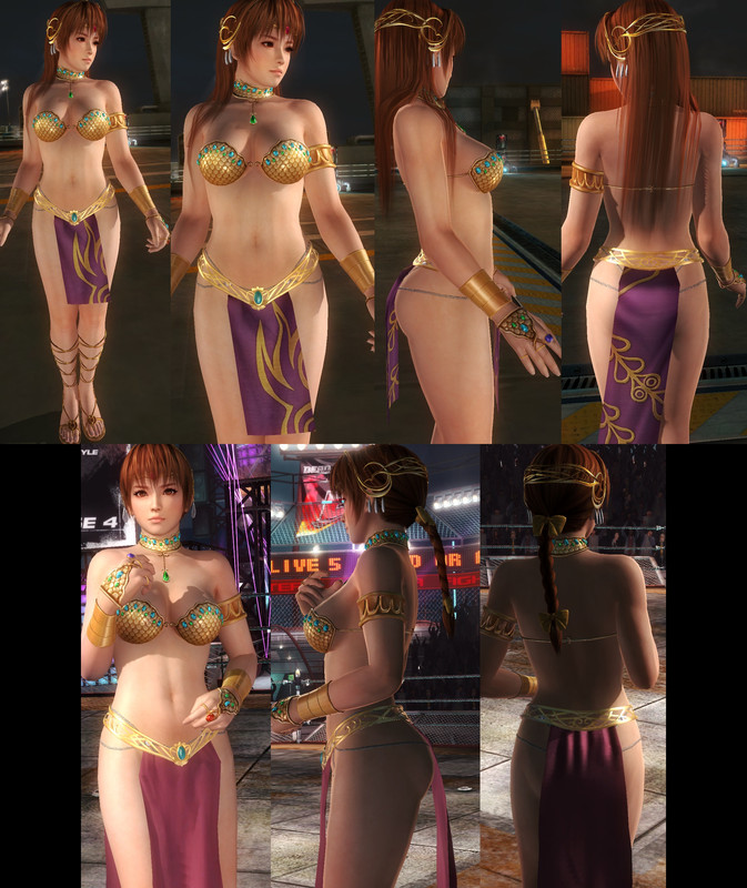 Kasumi Slave Cosplay(Star Wars) x2