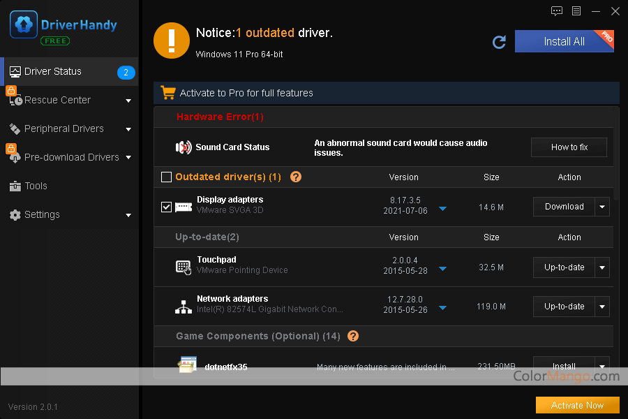 EaseUS DriverHandy Pro 1