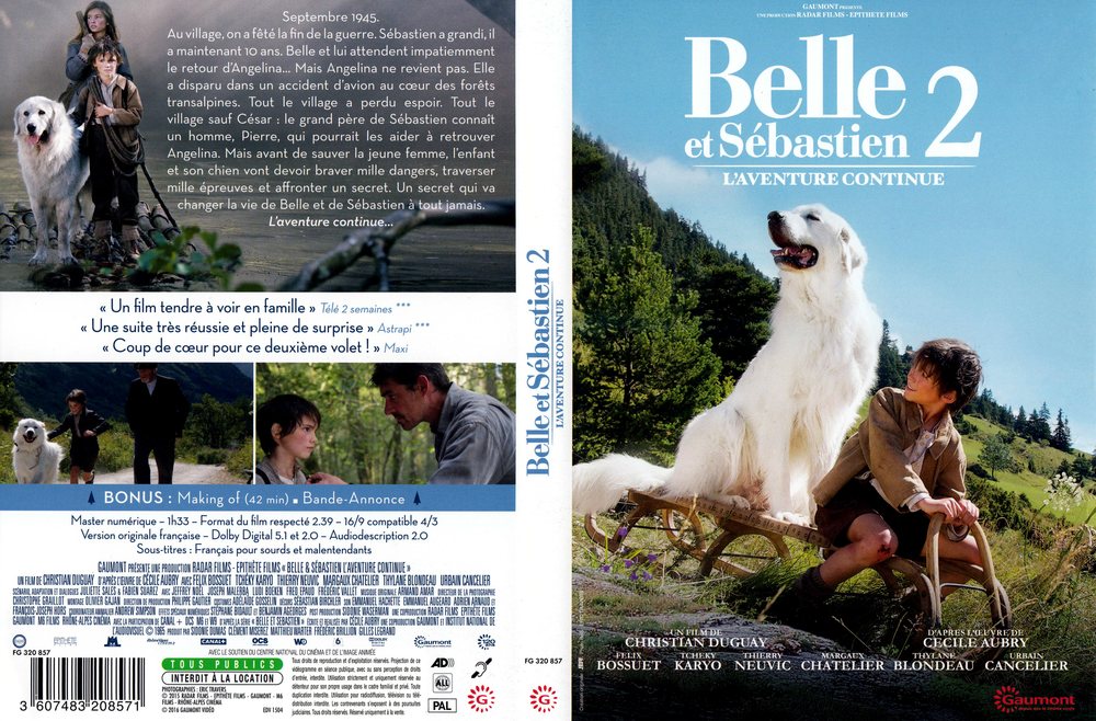 Bella a Sebastian: Dobrodružství pokračuje (2015)