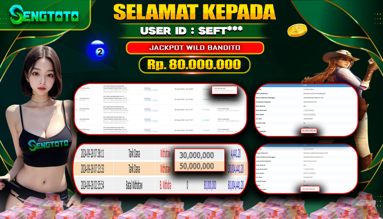 BUKTI PEMBAYARAN SLOT WILD BANDITO