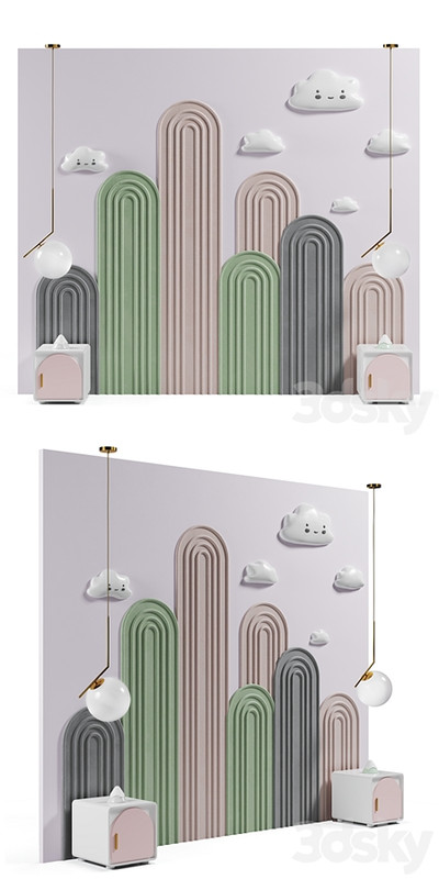 Headboard in nursery 05