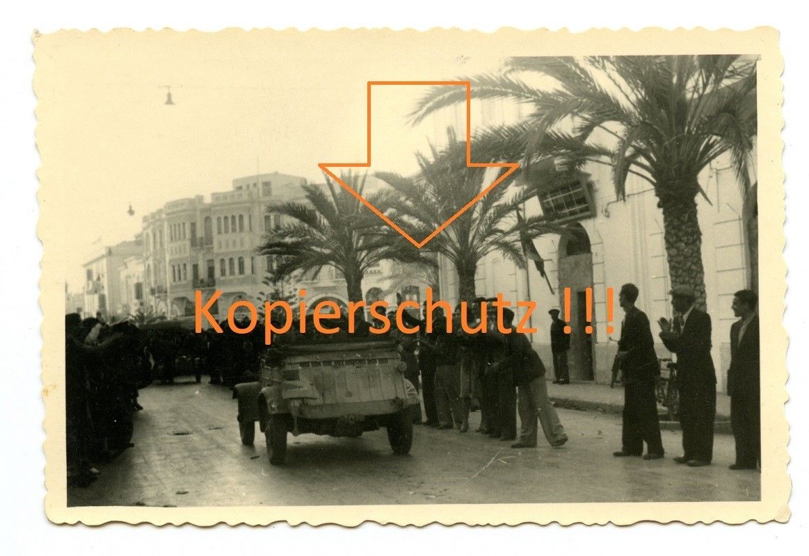 2 DAK Afrikakorps Tripolis Kübelwagen Wehrmacht