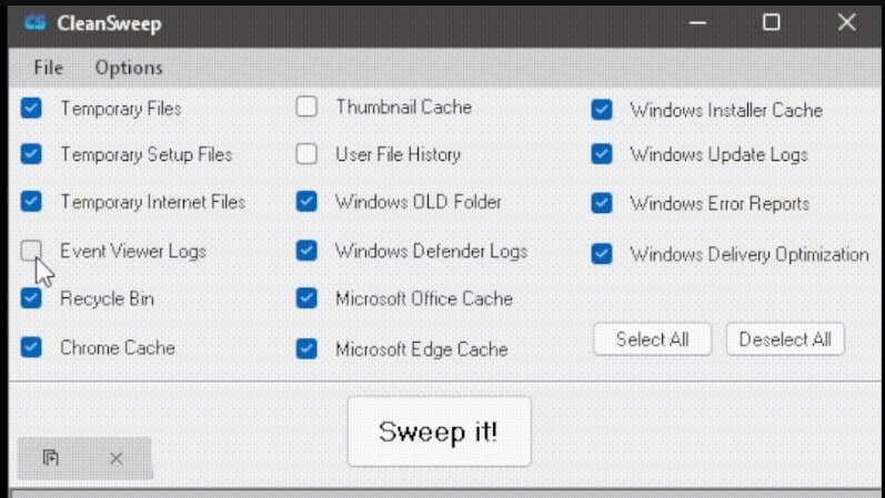 CleanSweep 2.3.1