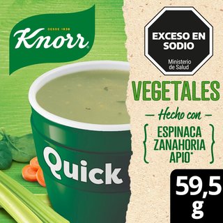 3548 | Sopa Quick Vegetales X 5 Sobres